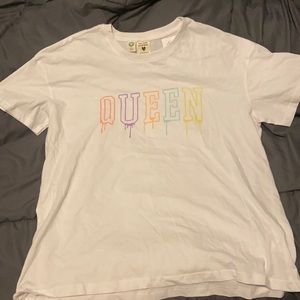 White Queen Shirt Size L